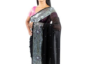 Black Saree