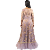 Dusty Lavender Anarkali Suit